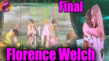 Taylor Swift & Florence Welch performing "Florida!!!" for the FIRST time at London Final