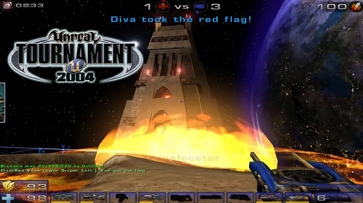 Unreal Tournament 2004 Capture the Flag - Face Classic Gameplay DunamisOphis Sombra Translocator OW