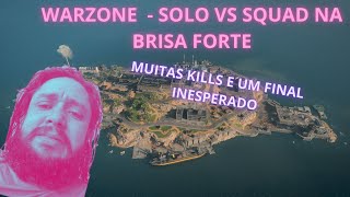 WARZONE PS5   - SOLO VS SQUAD -  EVENTO BRISA FORTE COM UM FINAL INESPERADO