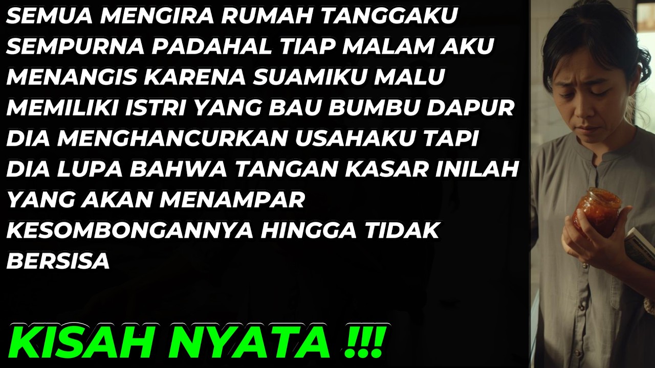 CERITA RUMAH TANGGA : LUKA YANG TAK TERLIHAT ISTRI SERING DIREMEHKAN KINI JADI PENGUSAHA SUKSES