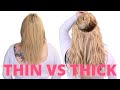 The best way to install beaded hair extensions for thicker looking hair  beaded sew in hair