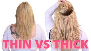 The Best Way To Install Beaded Hair Extensions for Thicker Looking Hair | BEADED SEW IN HAIR