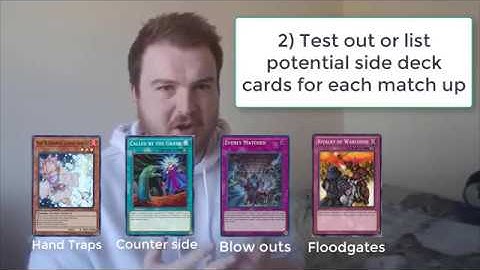 4 EASY Steps to Side Deck in Yu-Gi-Oh! CORRECTLY