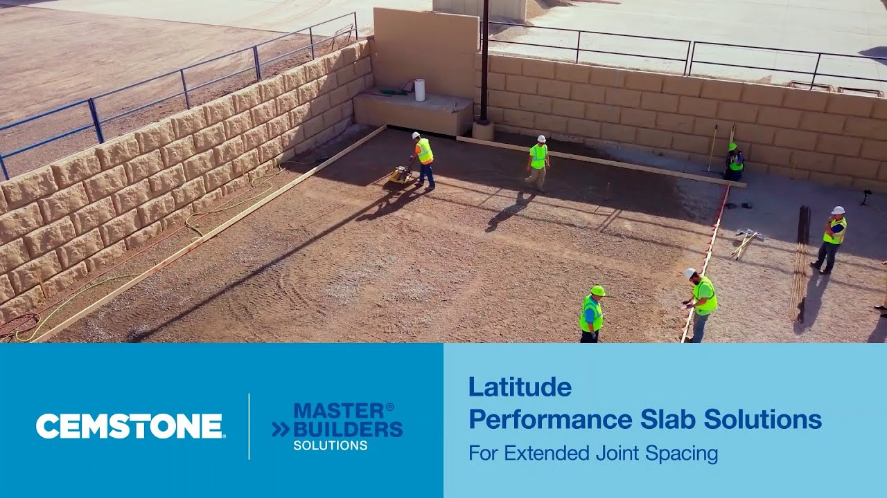 Latitude Performance Slab Solutions for Extended Joint Spacing