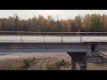 Строительство трассы М 12 и моста через реку Сура в Чувашской Республике // Октябрь 2023