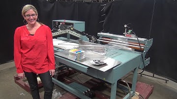 Shanklin Model S24B Semi-Auto Inline L-Bar Sealer