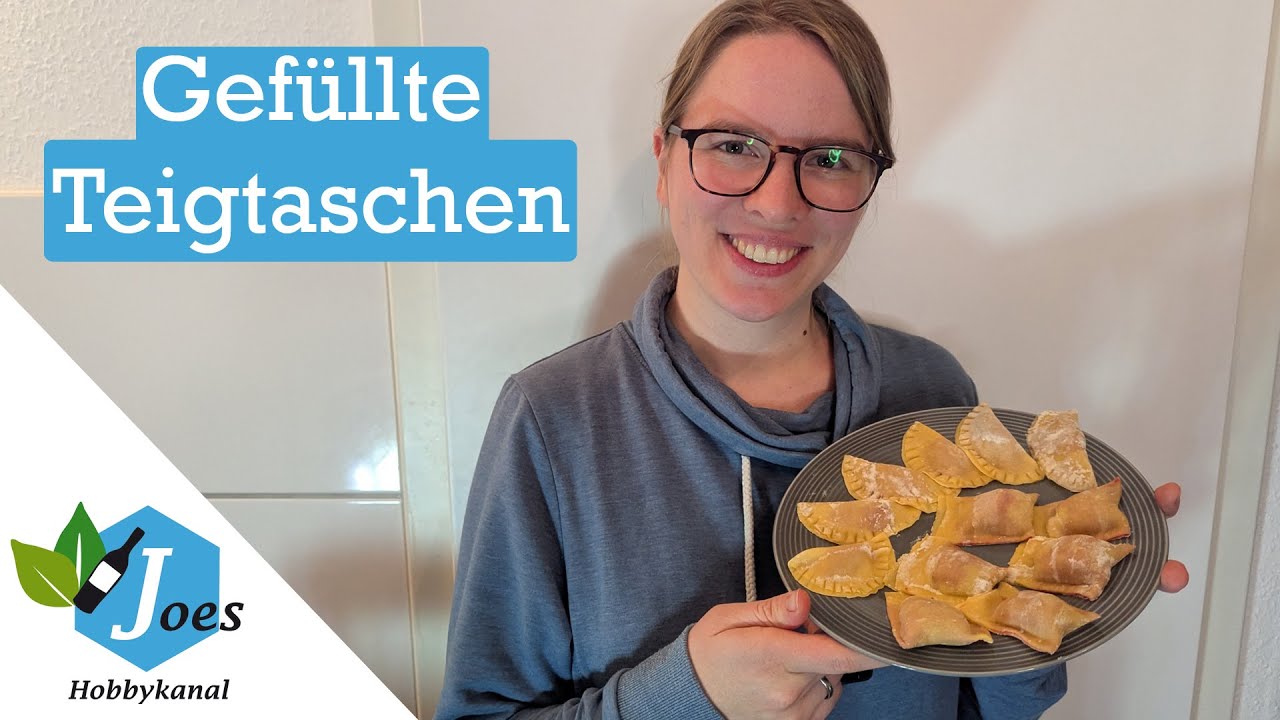Gefüllte Nudeltaschen selber machen | selbst gemachte Nudeln