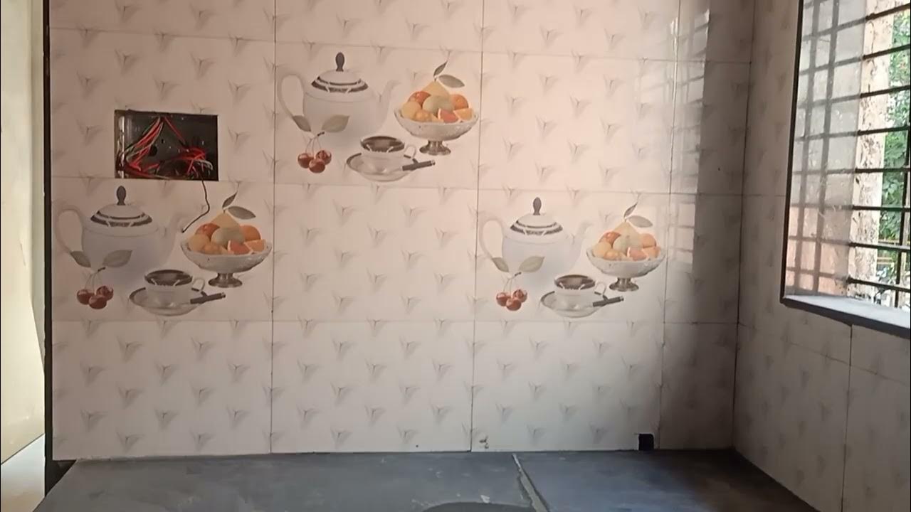 Kitchen Kese banay kitchen ki Tiles kese lagay Simple Kitchen Design L