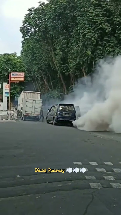 Kijang Kapsul LGX Diesel Runaway 😱