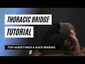 The only upper body mobility stretch you´ll need | Thoracic bridge tutorial