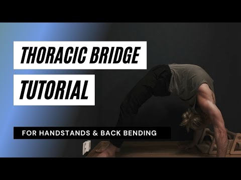 The only upper body mobility stretch you´ll need | Thoracic bridge tutorial
