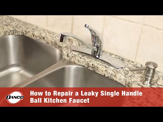 Leaky Single Handle Ball Kitchen Faucet