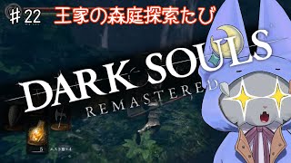 #22【DARK SOULS REMASTERED】王家の森庭探索たび！紋章の鍵使ってない…？