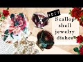 🌹Making shell jewelry dishes 🦋| DIY |🐚 Decor | Aesthetic✨