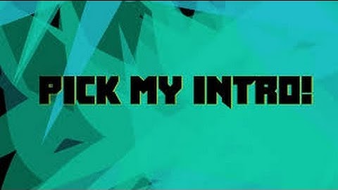 MY NIEW INTRO OUSSAMA MRC