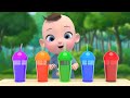 Learn Color with English Song 알록달록 컬러 쥬스 영어동요 라임이와 영어 공부 해요! Nursery rhymes