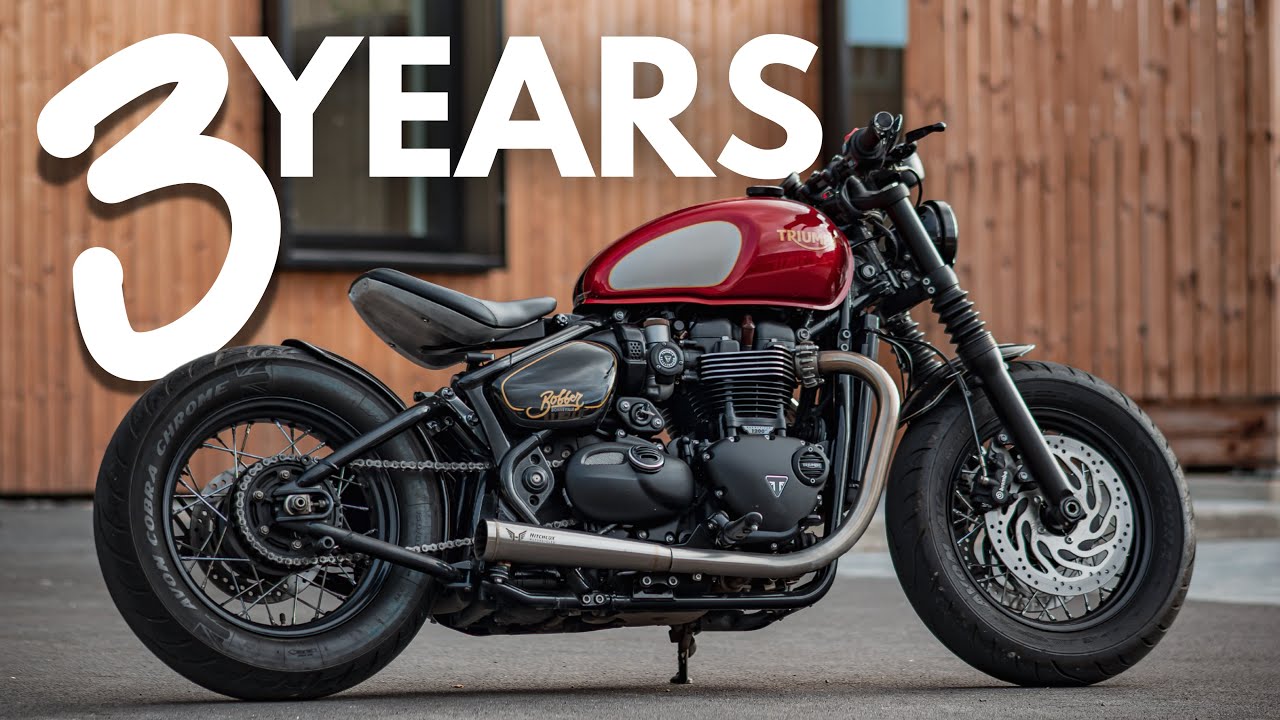Three Years Later | Triumph Bobber Gold line