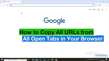 How to Copy All URLs from All Open Tabs in Your Browser
