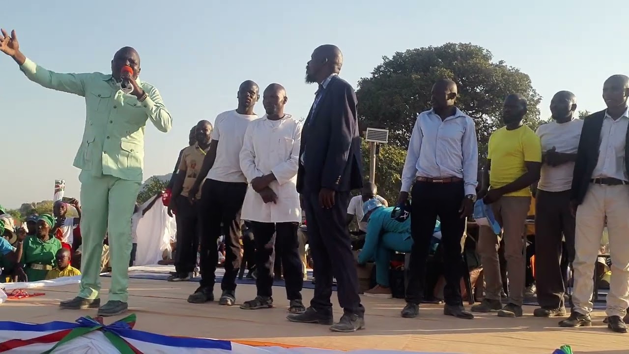 St John abel primary school  bocha ground breaking  ceremony ngoma 