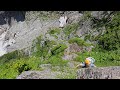 250628谷川岳 一ノ倉沢烏帽子沢奥壁 南稜をゆく