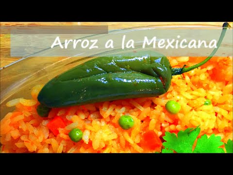 How to make Mexican Rice / Como hacer Arroz a la mexicana