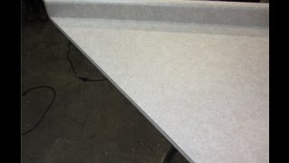 MITER A LAMINATE COUNTERTOP How to