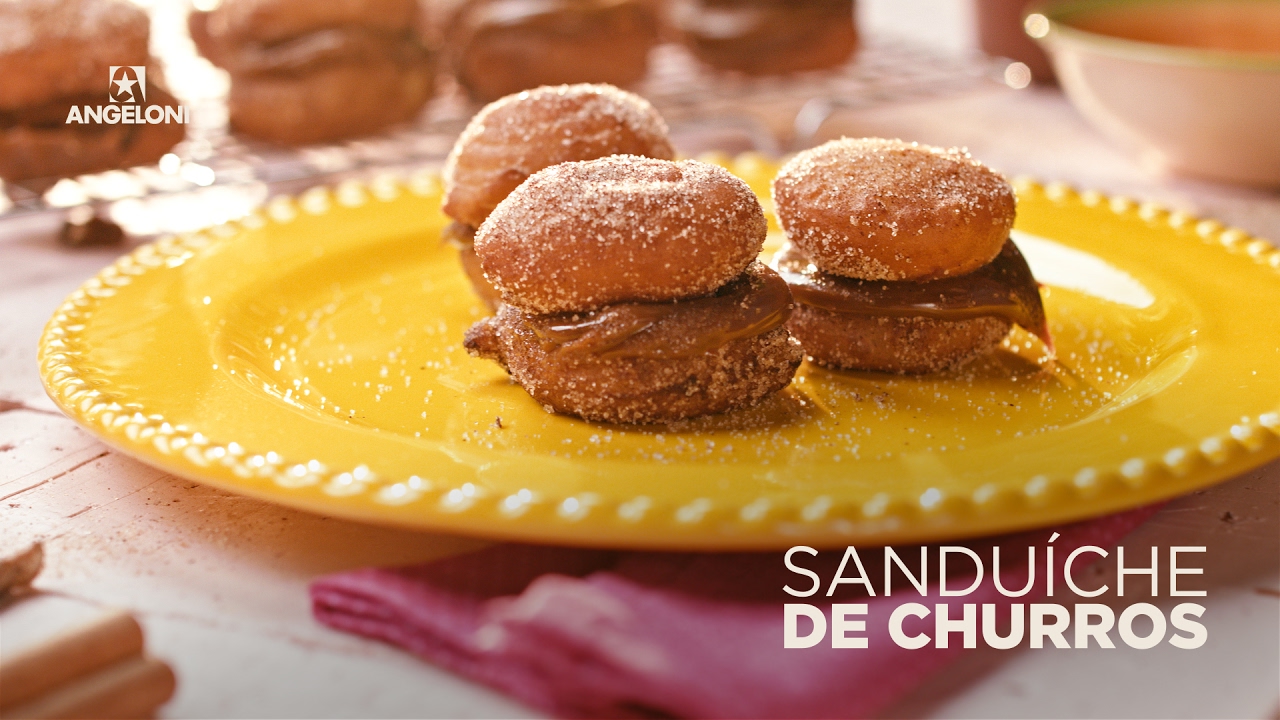 APRENDA A FAZER O SANDUÍCHE DE CHURROS