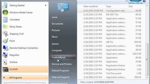Hướng dẫn cài IIS biên dịch php trên window7