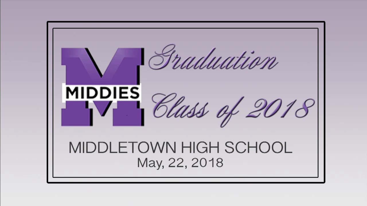 Middletown High School Graduation 2018 - YouTube