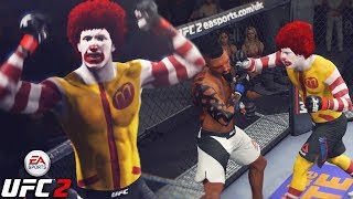 Ronald McDonald Is Back! Can't Handle The McFlurry! EA Sports UFC 2 Ultimate Team Gameplay