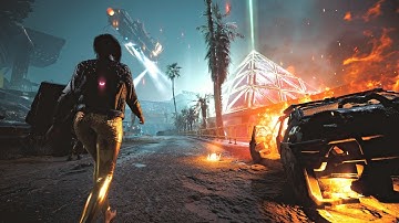 [4K] Cyberpunk 2077 Phantom Liberty - Walking around Dogtown | Ray Tracing Overdrive - RTX 4090