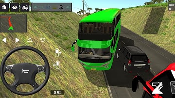 euro coach bus simulator 🥹😱|| new coach bus simulator part- 15 Android gameplay