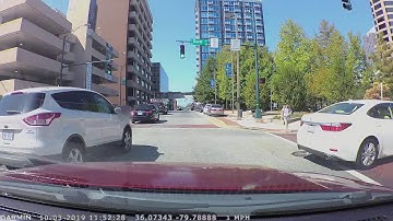 Cars Block Intersection
