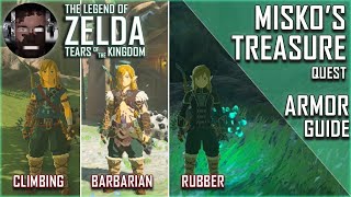 Barbarian, Rubber Armor, and Climbing Gear Locations - Zelda TOTK