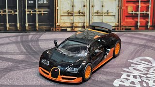 A Disappointing casting by Majorette, 2005 Bugatti Veyron 16.4 Supersport 