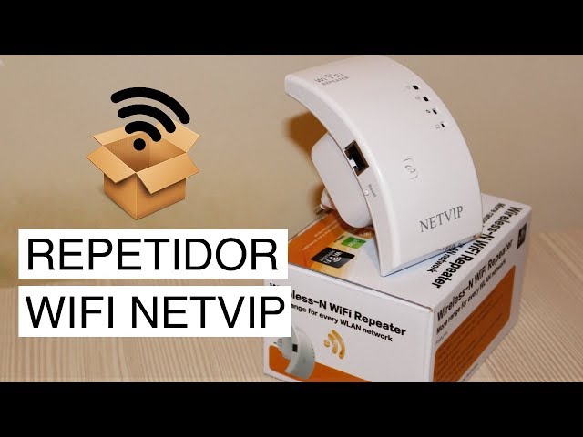 Unboxing del repetidor wifi Netvip #liveadrian #netvip #wifi - YouTube
