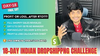 Dropshipping Challenge : FINAL DAY · DELIVERY & RTO screenshot 5