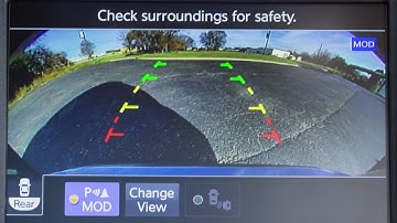 INFINITI – Around View® Monitor with Moving Object Detection