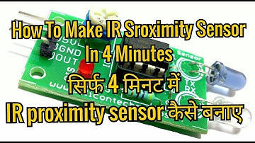 IR Proximity sensor/LM358 Op-Amp project/Obstacle Detector Circuit Diagram on Breadboard