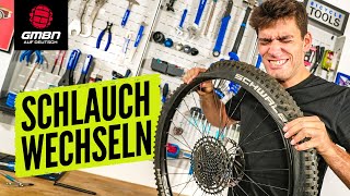 Wie man einen Fahrradschlauch wechselt