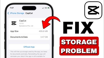 How to FIX CapCut Taking Up A Lot of Storage on Phone - 2024 (Quick And Easy Tutorial)