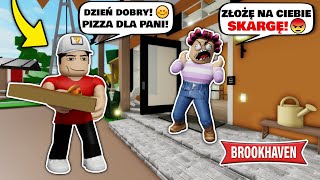 ZOSTAŁEM DOSTAWCĄ PIZZY NA BROOKHAVEN! 🍕 screenshot 1