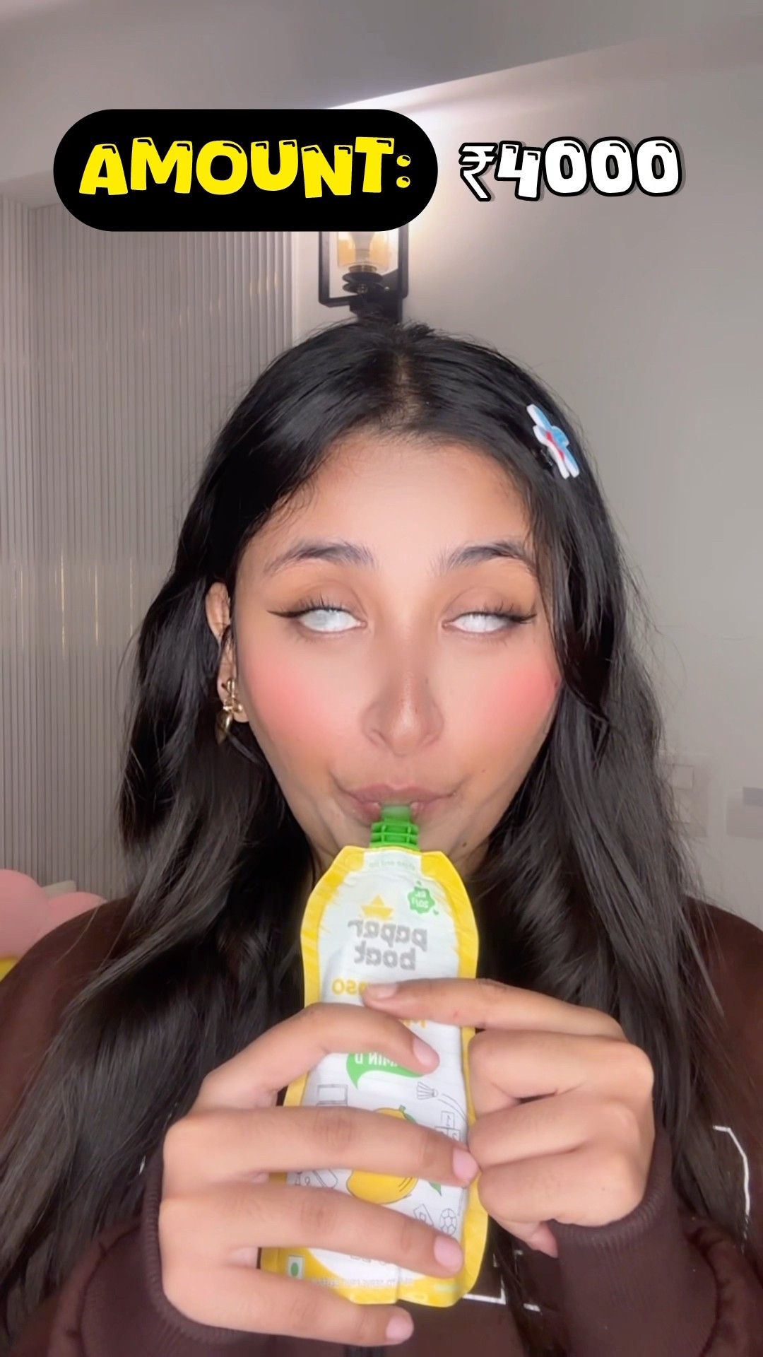 You Get Money From Eating \u0026 Drinking #funnyshorts #ytshorts #shorts