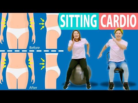 Sitting｜Fat burning｜Cardio｜30 min｜30 days｜Anyone can do it!