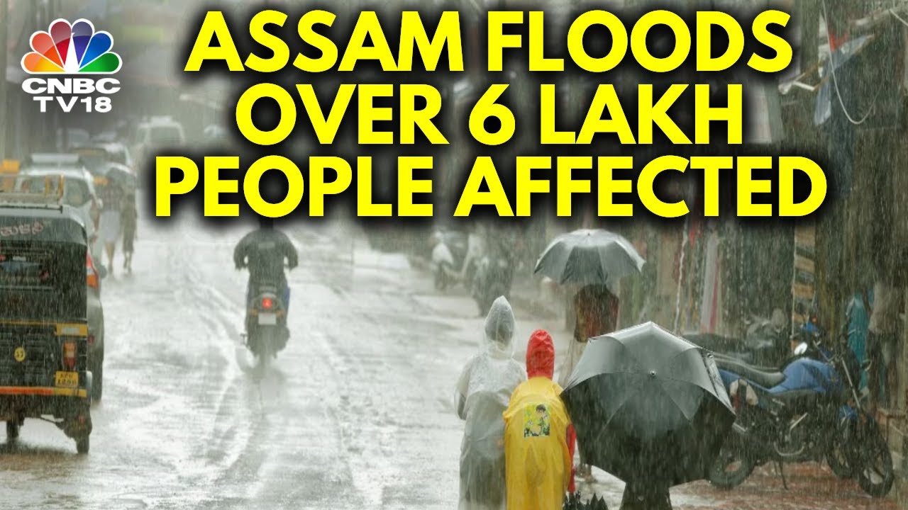 Heavy Rains Wreak Havoc Flood Like Situation In Gujarat, Assam