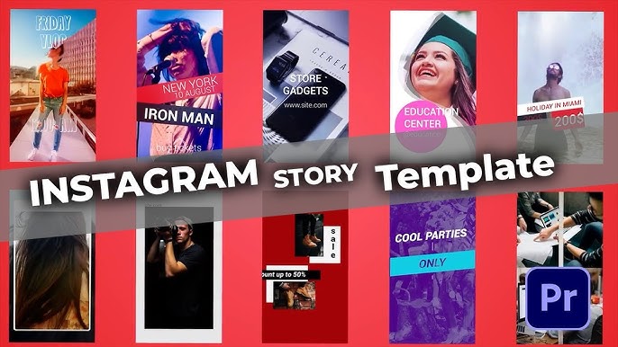 Instagram Stories Template for Premiere Pro - YouTube instagram-stories-template-for-premiere-pro-youtube