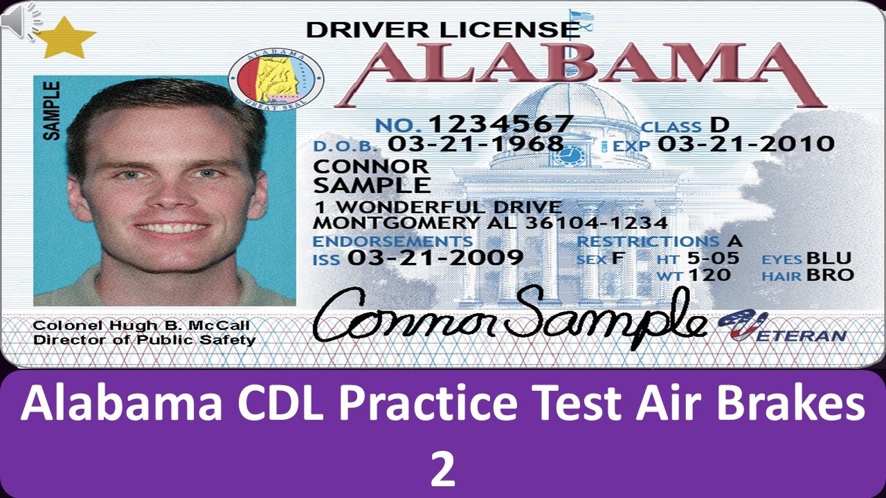 Alabama CDL Practice Test Air Brakes 2 YouTube