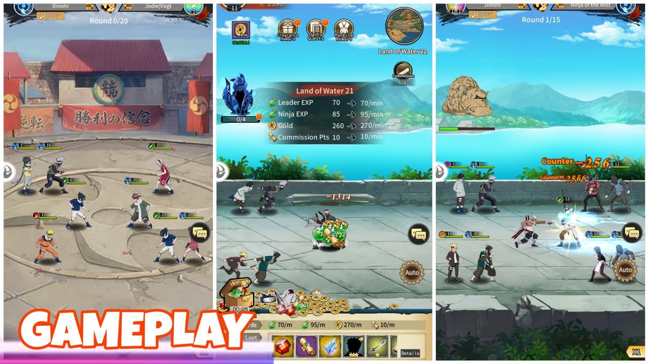 Ninjutsu Origin Gameplay - Naruto Android Download