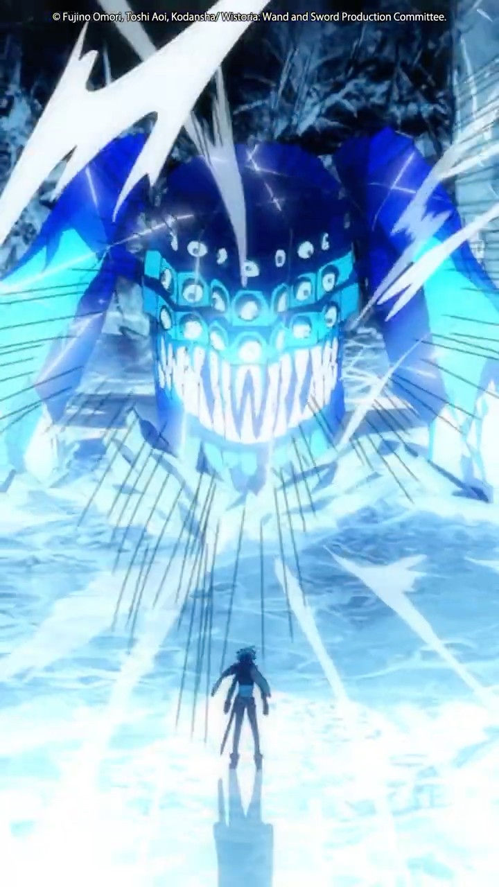 The cold never bothered him anyway ?❄️ #wistoria #wistoriawandandsword #animemoments #anime