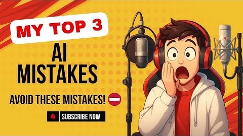 Top 3 AI Mistakes You Must Avoid (After 100+ Hours of Using AI Tools)